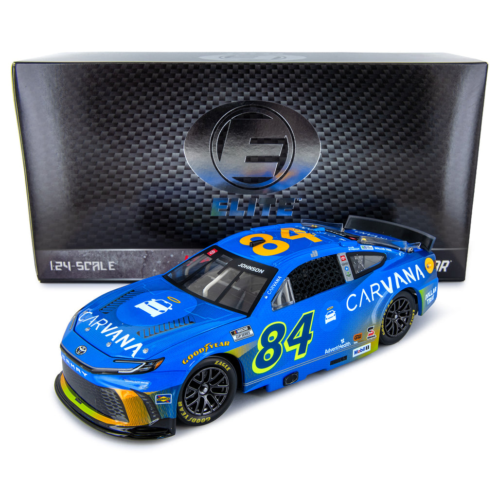 Jimmie Johnson ELITE Carvana 1:24 2026 Diecast Car #84 NASCAR