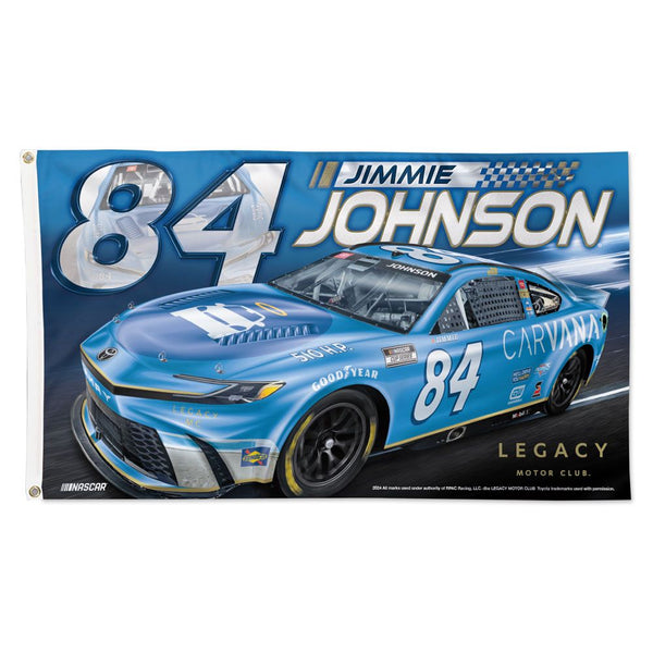 Jimmie Johnson 2024 Carvana Car NASCAR 3x5 Flag #84