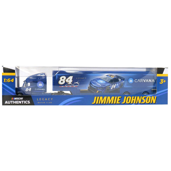 Jimmie Johnson 2023 Carvana 1:64 Standard NASCAR Authentics Diecast Hauler #84
