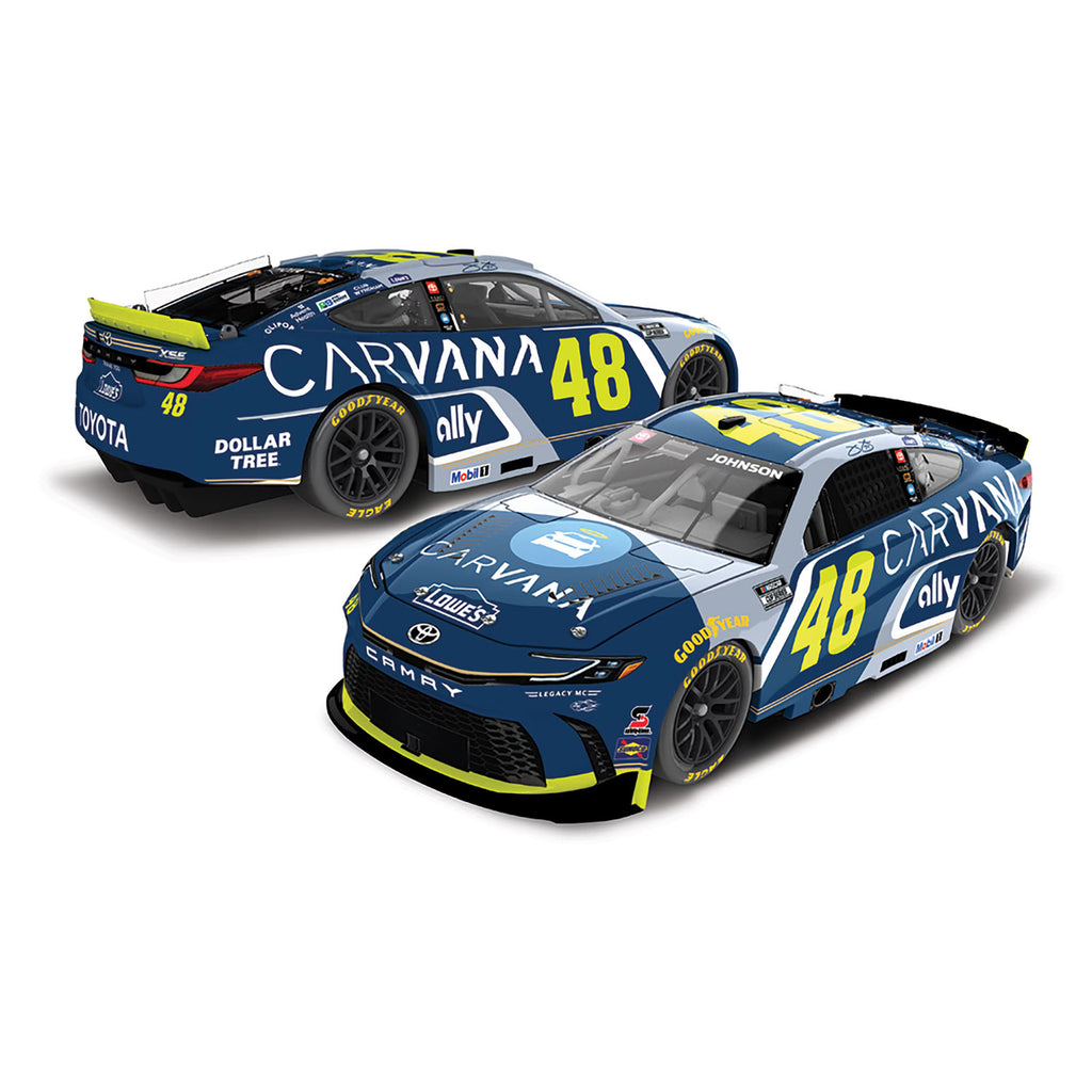 Jimmie Johnson Carvana / Lowe's Daytona Final Ride 1:24 Standard 2027 Diecast Car #48 NASCAR