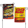 Joey Logano Shell Pennzoil Two Sided 12x18 Garden Flag