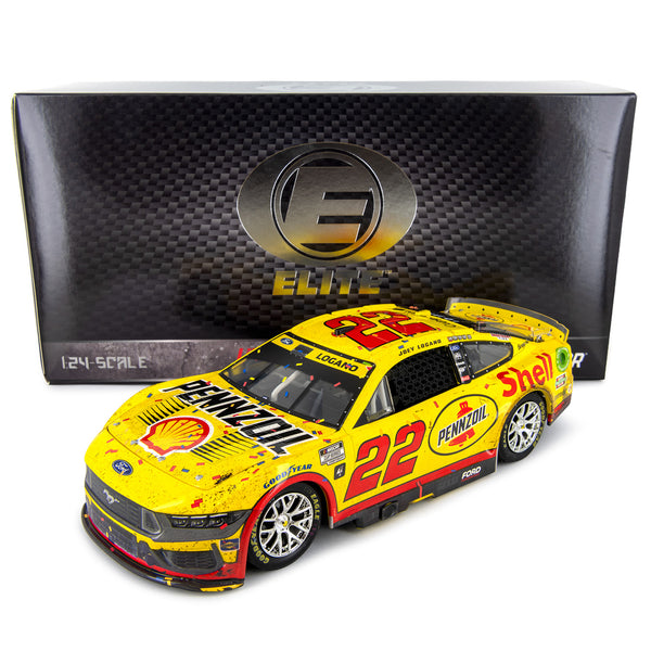 Joey Logano ELITE Phoenix Championship Race Win 1:24 2024 Diecast Car Shell Pennzoil #22