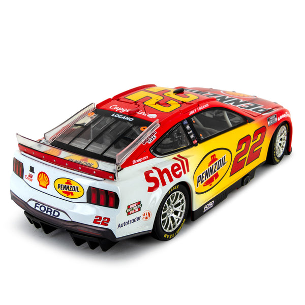 Joey Logano ELITE Shell Pennzoil Daytona 1:24 2025 Diecast Car #22 NASCAR