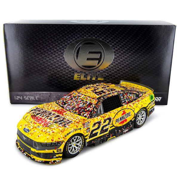Joey Logano ELITE Las Vegas Race Win 1:24 2024 Diecast Car Pennzoil #22 NASCAR