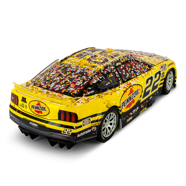 Joey Logano ELITE Las Vegas Race Win 1:24 2024 Diecast Car Pennzoil #22 NASCAR