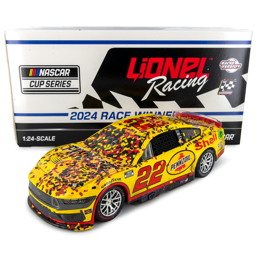 Joey Logano North Wilkesboro All-Star Race Win 1:24 Standard 2024 Diecast Car Shell Pennzoil #22 NASCAR