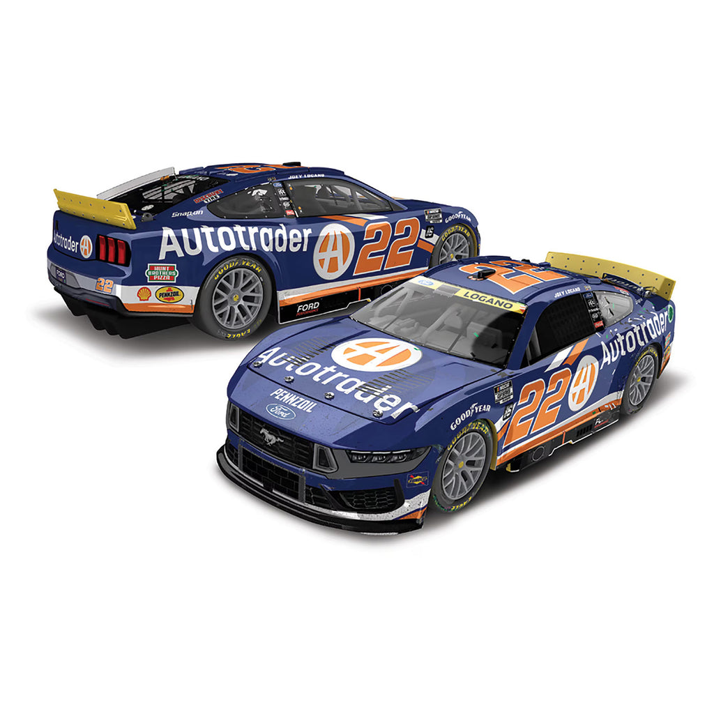 Joey Logano ELITE Atlanta Race Win 1:24 2024 Diecast Car Autotrader #22 NASCAR