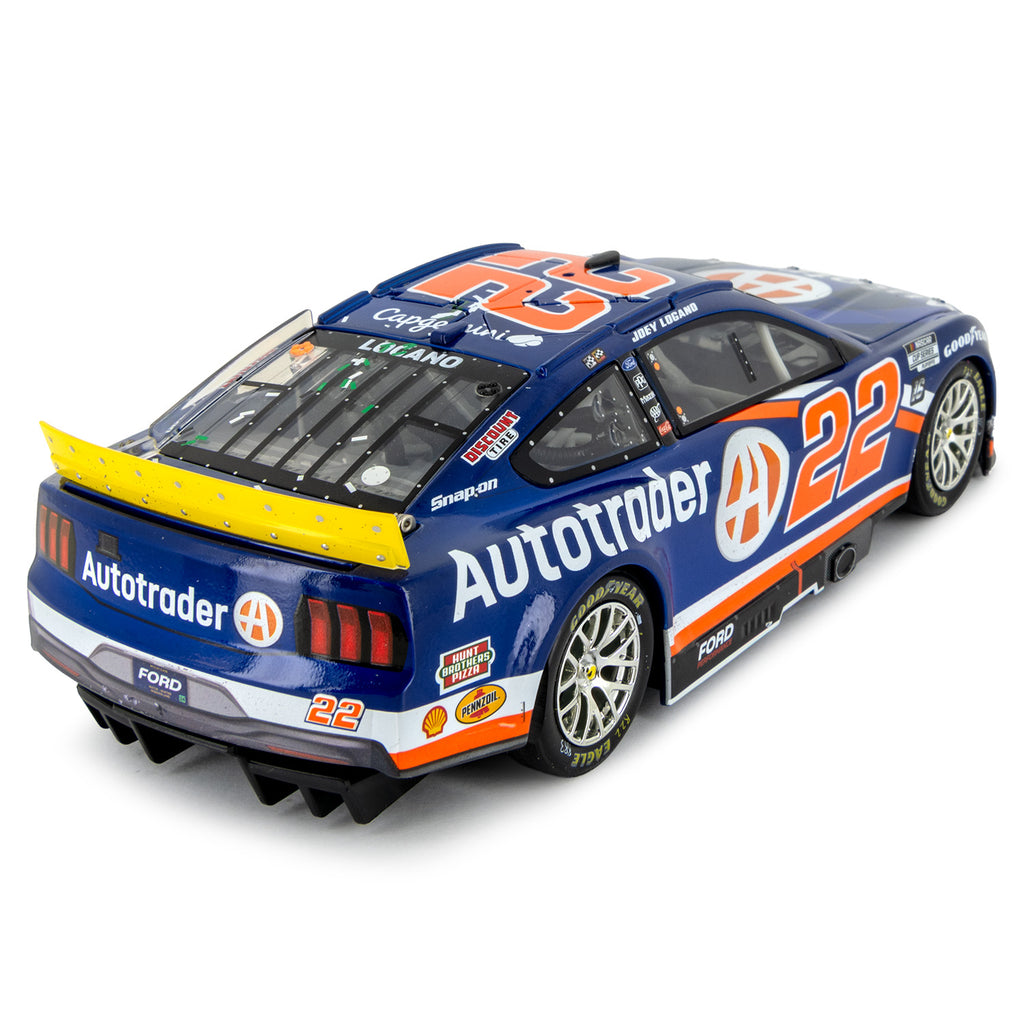 Joey Logano Autographed ELITE Atlanta Playoffs Race Win 1:24 2024 Diecast Car