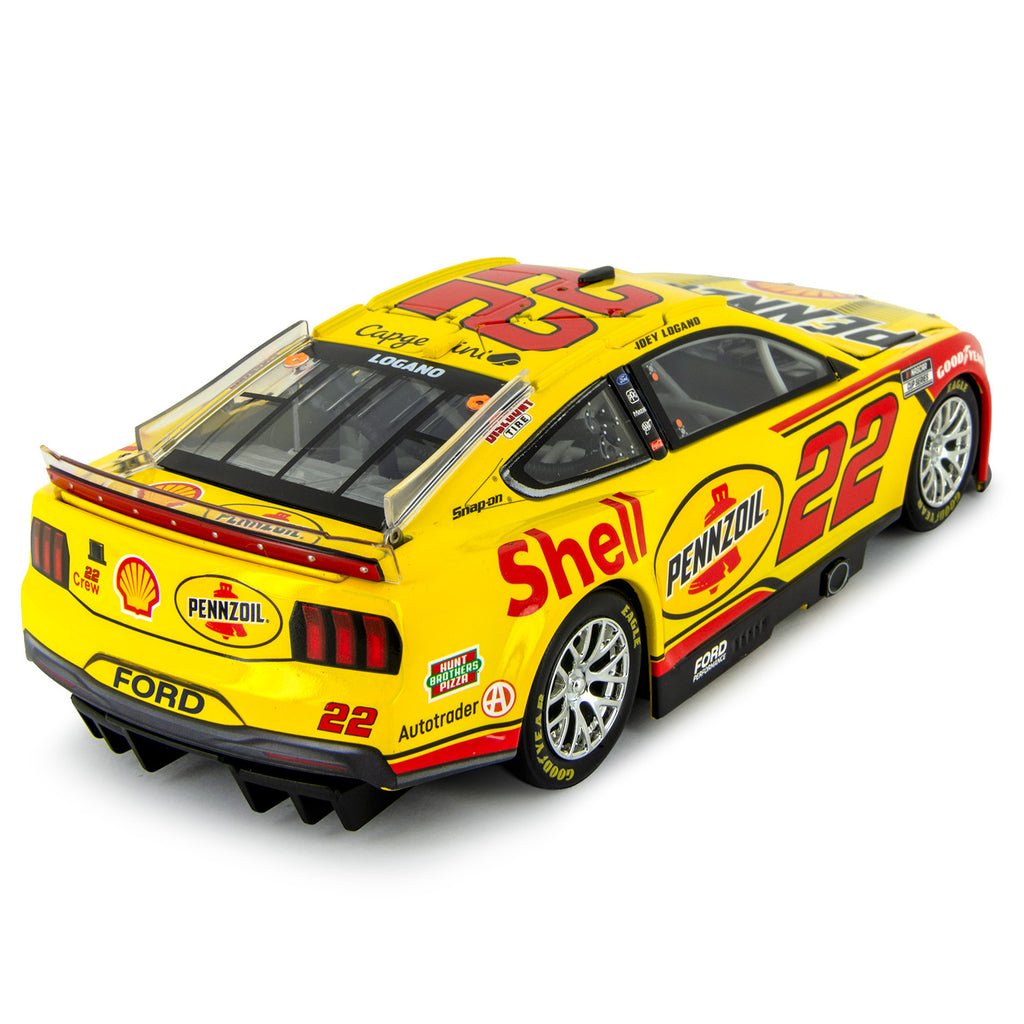 Joey Logano Autographed ELITE Shell Pennzoil 1:24 2025 Diecast Car