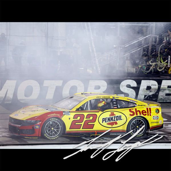 Joey Logano Autographed Bristol Race Win 1:24 Standard 2026 Diecast Car