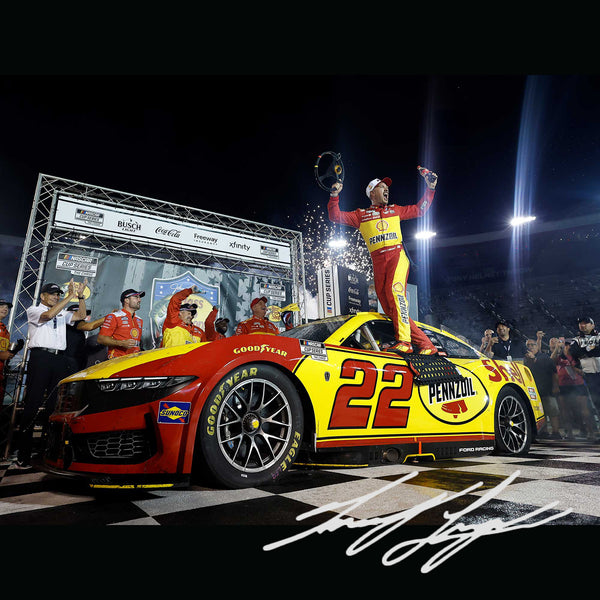 Joey Logano Autographed Bristol Race Win 1:24 Standard 2026 Diecast Car