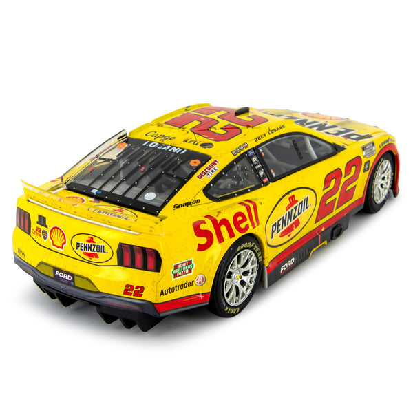Joey Logano Autographed Phoenix Championship Race Win 1:24 Standard 2024 Diecast Car Hand Signed Exclusive #22 Shell Pennzoil