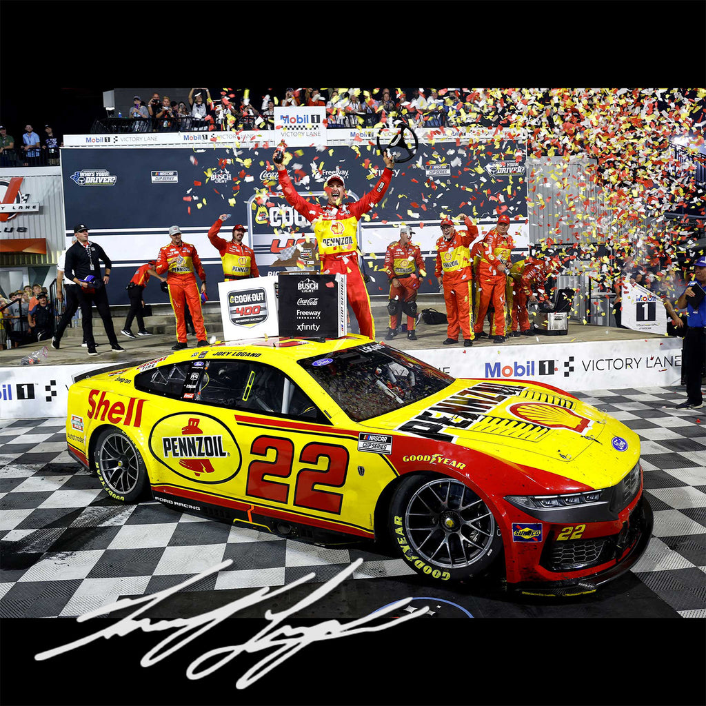 Joey Logano Autographed Richmond Race Win 1:24 Standard 2026 Diecast Car #22 Shell NASCAR