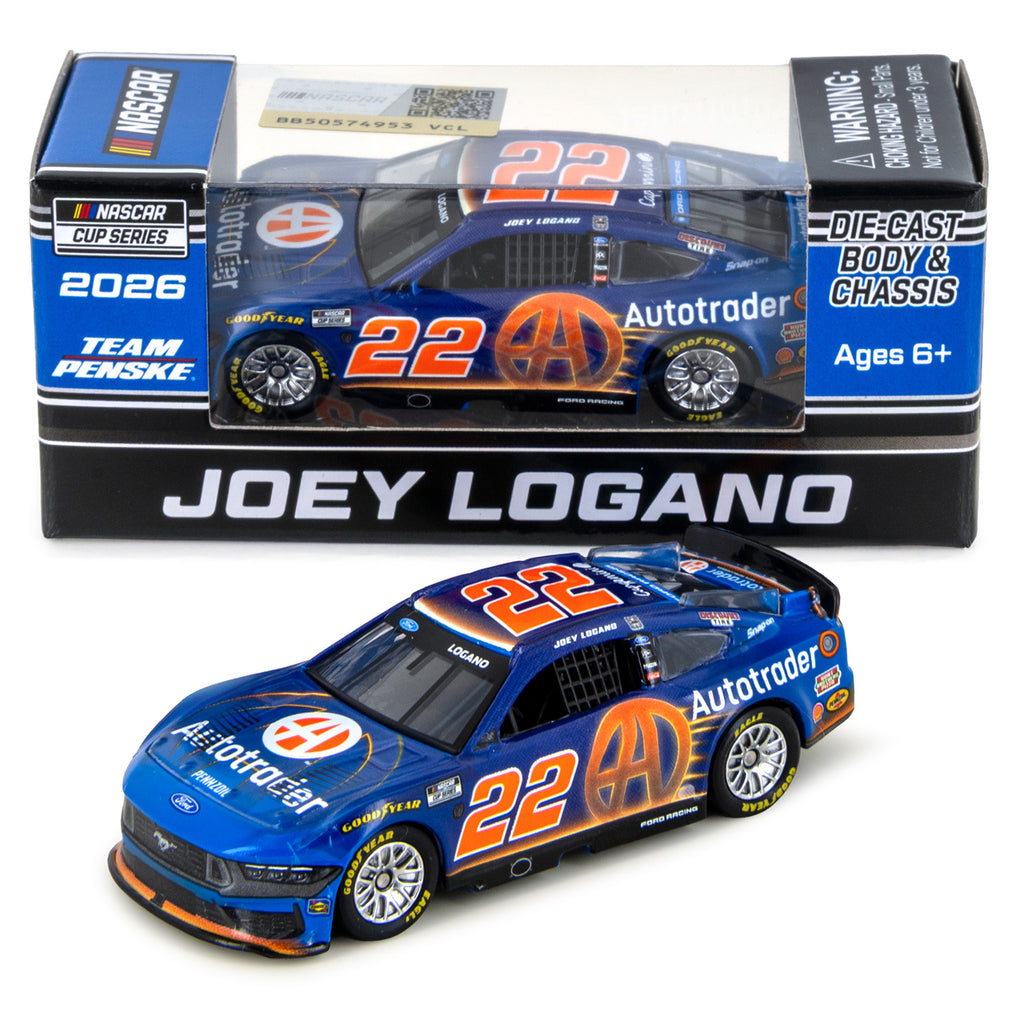 Joey Logano Autotrader 1:64 2026 Diecast Car #22 NASCAR