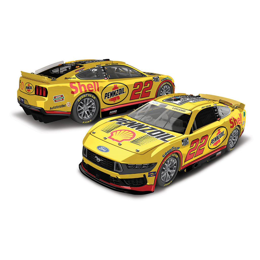 Joey Logano NASCAR Cup Series Champion 1:64 Standard 2024 Diecast Car Shell Pennzoil #22