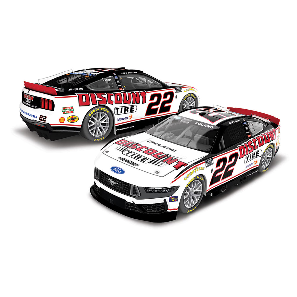 Joey Logano Discount Tire 1:24 Standard 2026 Diecast Car #22 NASCAR