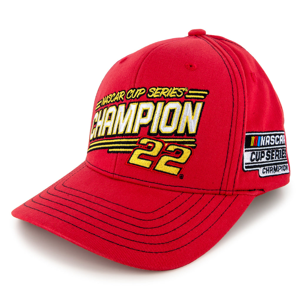 Joey Logano 2024 NASCAR Cup Series Champion #22 Number NASCAR Hat