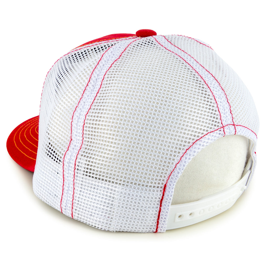 Joey Logano 2025 Striped #22 Mesh Hat Red/White
