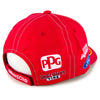 Joey Logano 2024 Shell Pennzoil Uniform Pit Hat Red/White #22 NASCAR