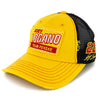 Joey Logano 2025 Vintage Patch Hat Yellow/Black #22 NASCAR