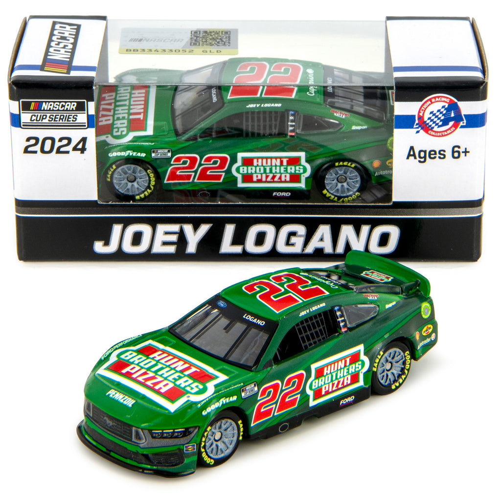 Joey Logano Hunt Brothers Pizza 1:64 Standard 2024 Diecast Car #22 NASCAR