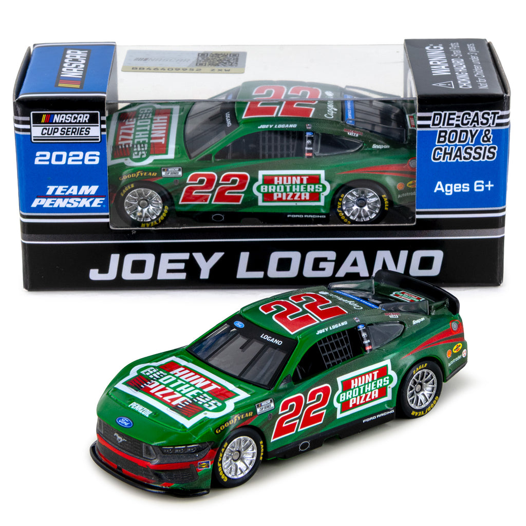 Joey Logano Hunt Brothers Pizza Green 1:64 2026 Diecast Car– RacingUSA