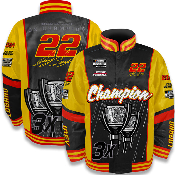 Joey Logano 2024 NASCAR Cup Series Champion Outerwear Jacket #22