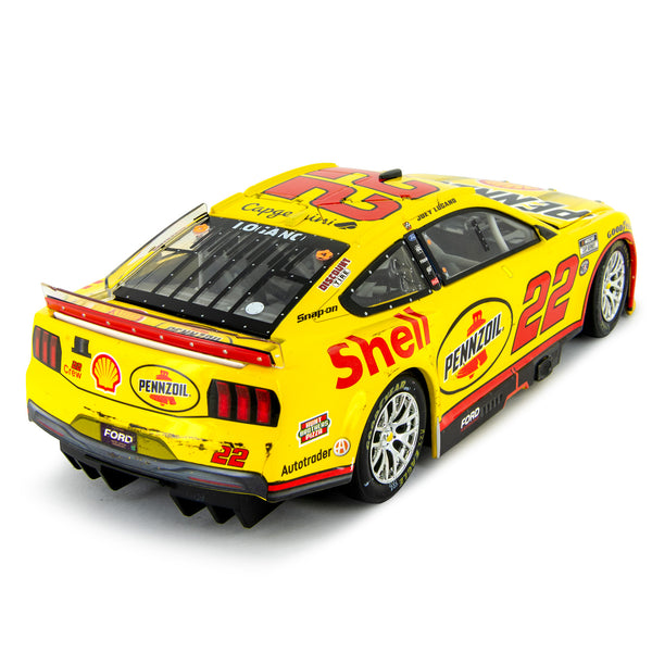 Joey Logano Nashville Race Win 1:24 Standard 2024 Diecast Car Shell Pennzoil #22 NASCAR