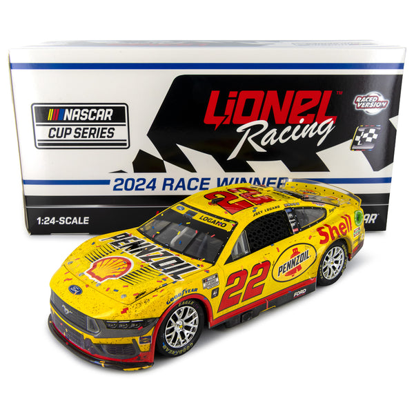 Joey Logano Phoenix Championship Race Win 1:24 Standard 2024 Diecast Car #22 Shell Pennzoil