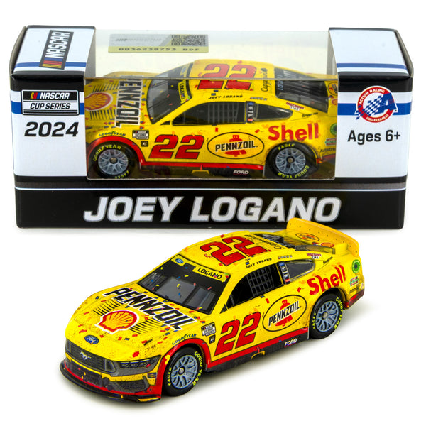 Joey Logano Phoenix Championship Race Win 1:64 Standard 2024 Diecast Car #22 Shell Pennzoil