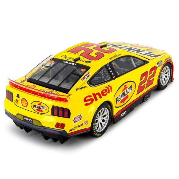 Joey Logano Shell Pennzoil 1:24 Standard 2024 Diecast Car #22 NASCAR