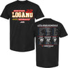 Joey Logano 2025 NASCAR Cup Series Schedule T-Shirt Black #22