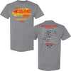 Joey Logano 2026 NASCAR Cup Series Schedule T-Shirt Gray #12
