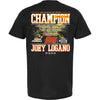 Joey Logano 2024 NASCAR Cup Series Champion Stats T-Shirt Black #22