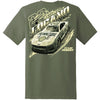Joey Logano 2025 Shell Pennzoil Military Green 2-Spot T-Shirt #22 NASCAR