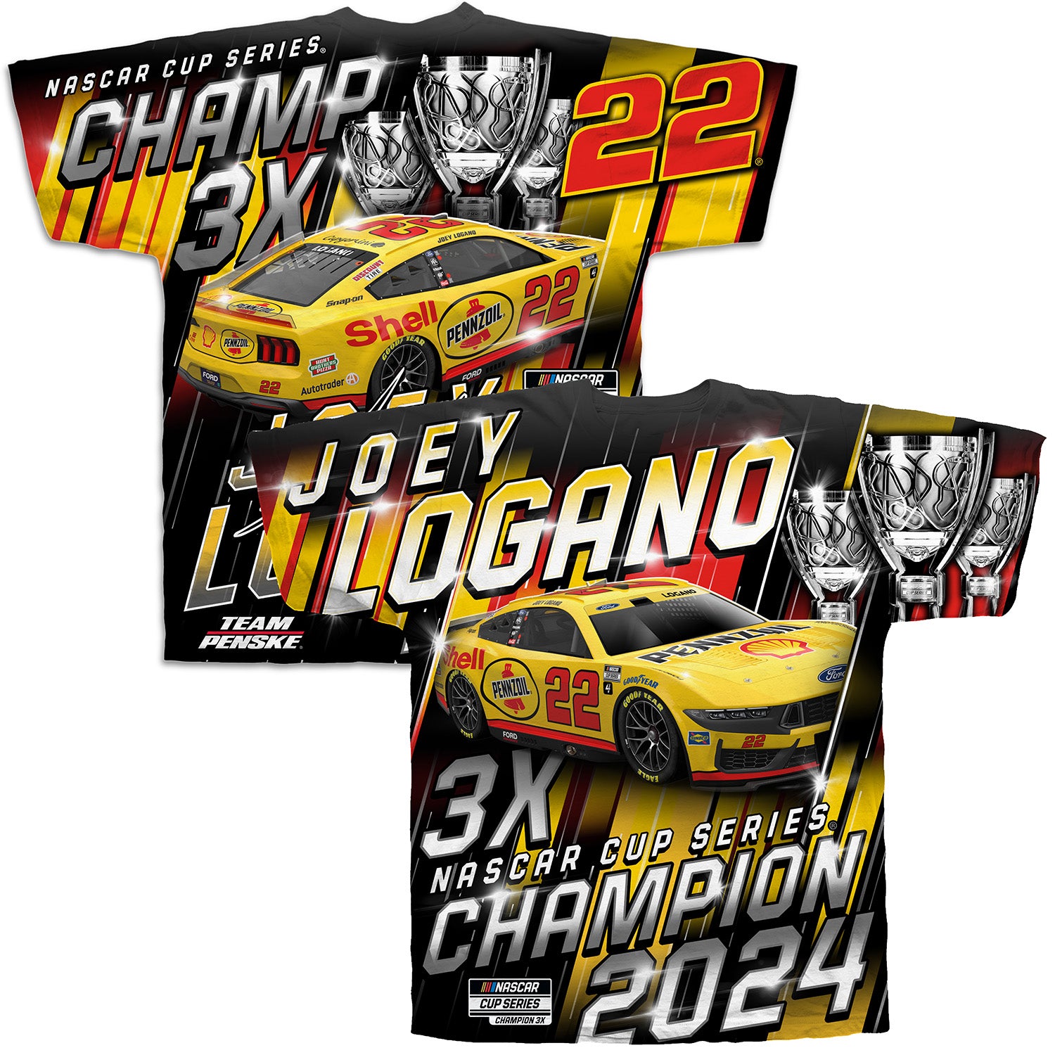 Shop Joey Logano 2024 NASCAR Cup Series Champion Merchandise at RacingUSA