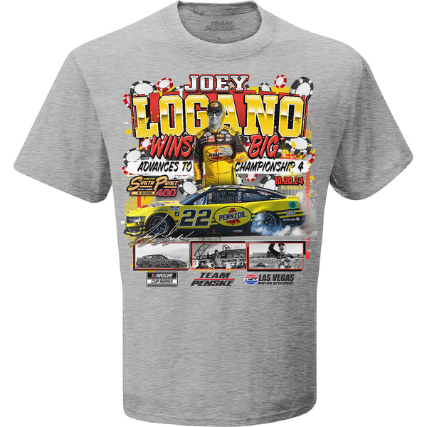 Joey Logano 2024 Las Vegas Race Win T-Shirt