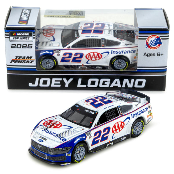 Joey Logano Texas Race Win 1:64 Standard 2025 Diecast Car #22 AAA NASCAR