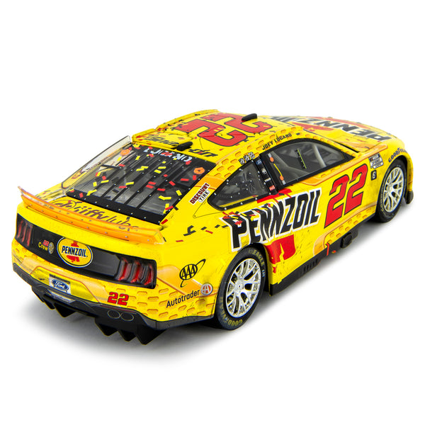 Joey Logano Las Vegas Race Win 1:24 Standard 2022 Diecast Car Pennzoil #22 NASCAR