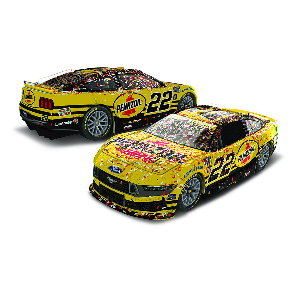 Joey Logano Las Vegas Race Win 1:24 Standard 2024 Diecast Car Pennzoil #22 NASCAR