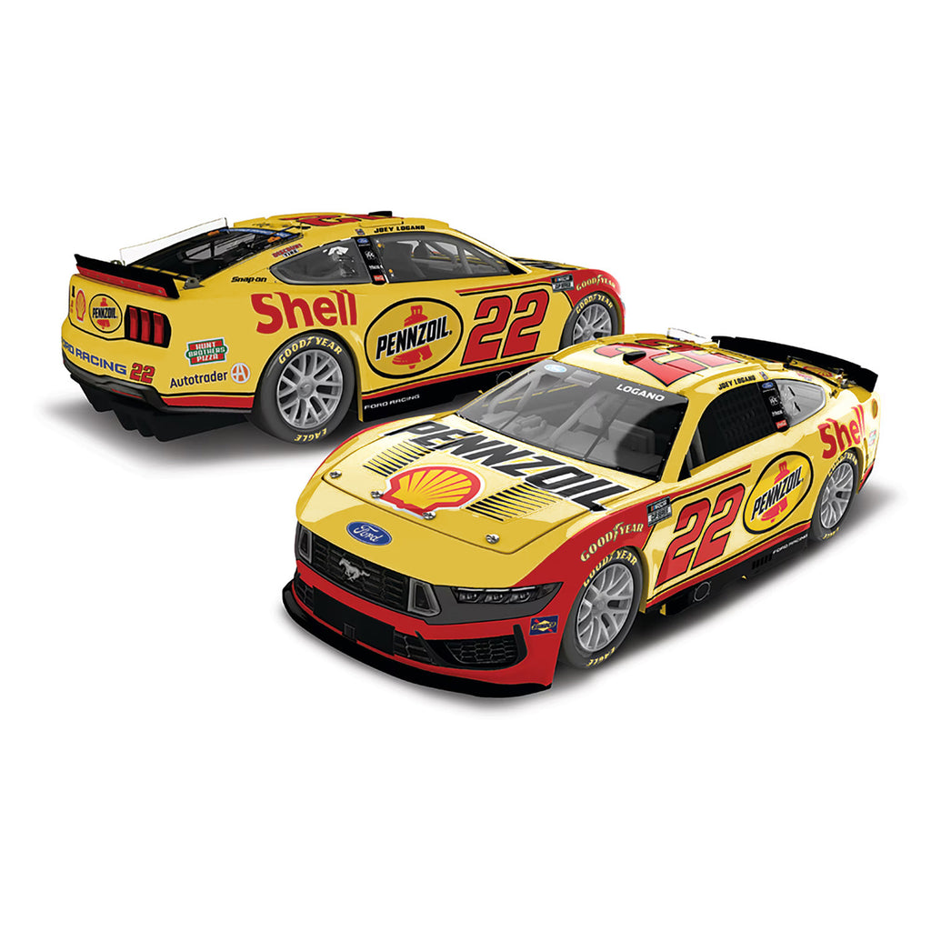 Joey Logano Color Chrome Shell Pennzoil 1:24 Standard 2026 Diecast Car #22 NASCAR