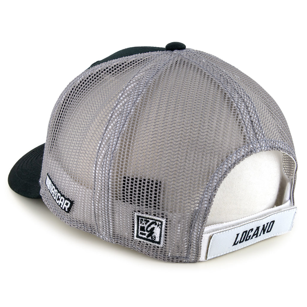 Joey Logano 2026 Big Number #22 Mesh NASCAR Hat Exclusive Black/Gray