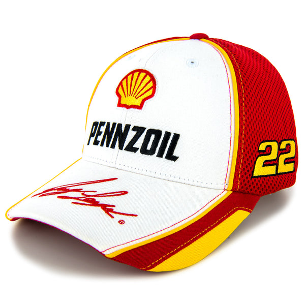 Joey Logano Shell/Pennzoil Element Hat Red/White