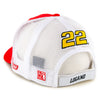 Joey Logano 2026 Shell Pennzoil Sponsor Mesh NASCAR The Game Hat Exclusive Red/White