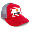 Joey Logano Shell Pennzoil Vintage Patch Hat Red/Gray #22 NASCAR