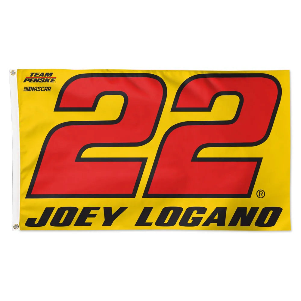 Joey Logano Car Number #22 3x5 Flag