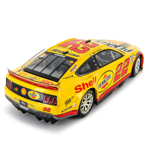 Joey Logano Shell Penske 100 Wins 1:24 Standard 2023 Diecast Car #22 NASCAR