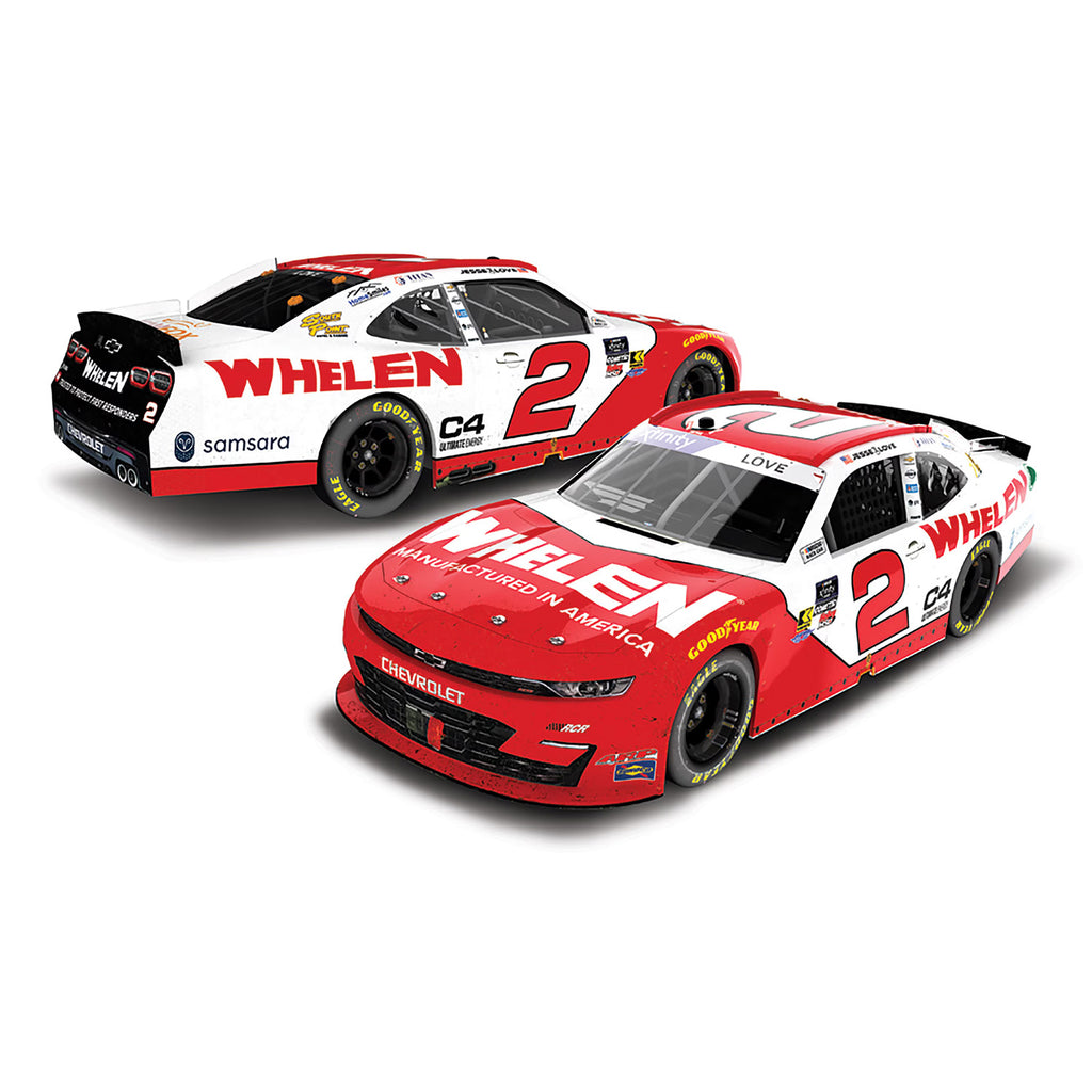 Jesse Love Daytona Xfinity Series Race Win 1:24 Standard 2025 Diecast Car #2 NASCAR