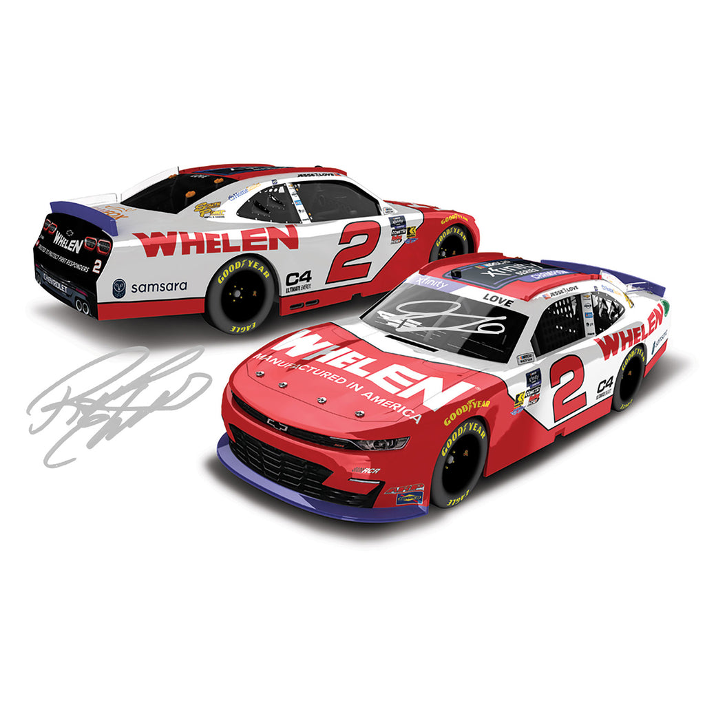 Jesse Love / Richard Childress Dual Autographed NASCAR Xfinity Series Champion 1:24 Standard 2025 Diecast Car