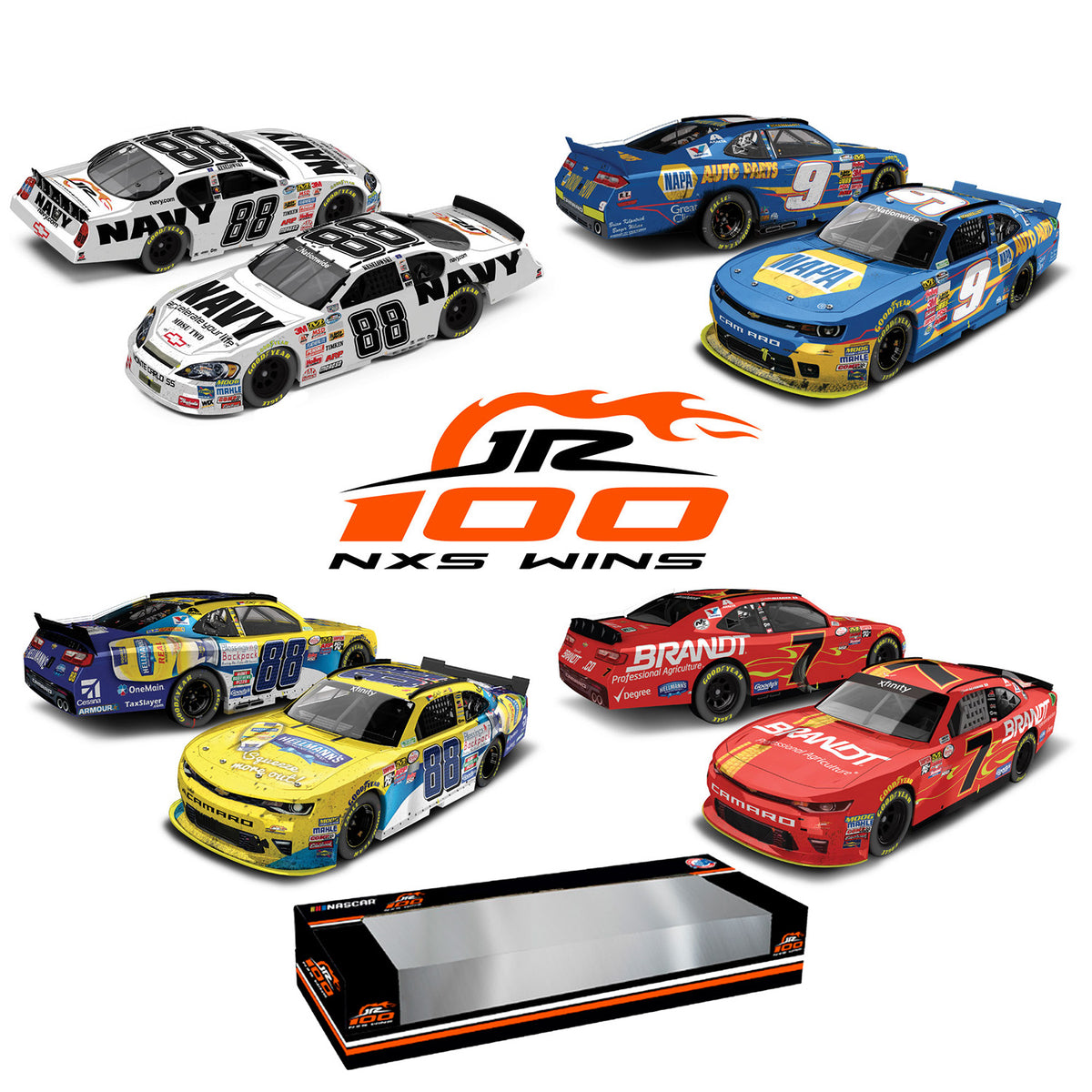 ナスカー 1/64 CUP CAR xfinity CAR 比較 ナスカー 1/64 CUP CAR xfinity CAR 比較